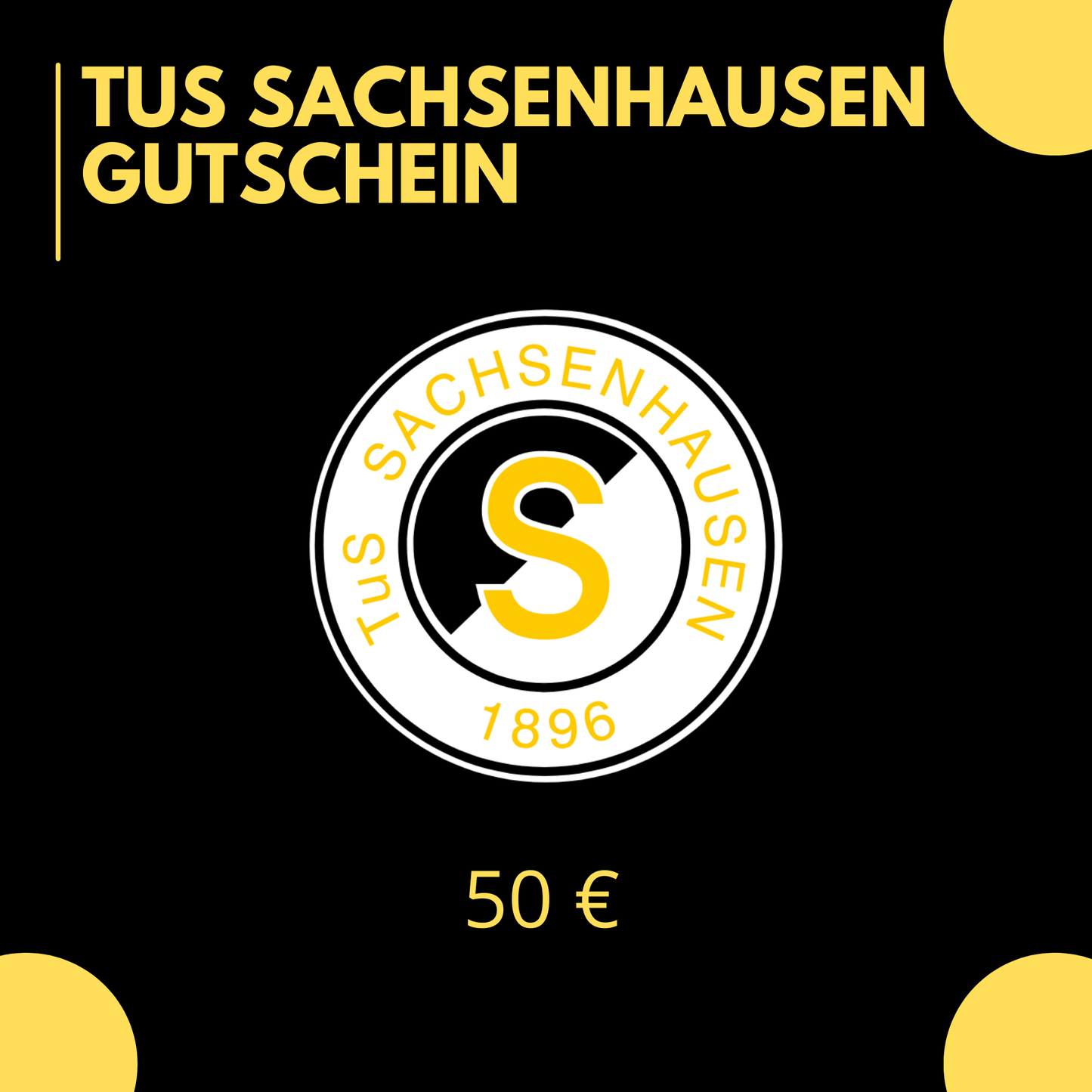 Der TuS Sachsenhausen Gutschein